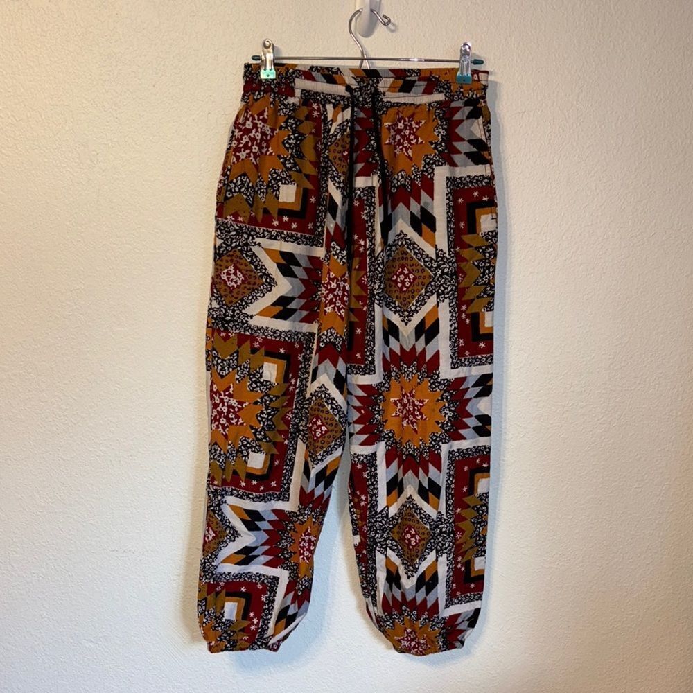 Urban Outfitters Xander Patterned Pant Small